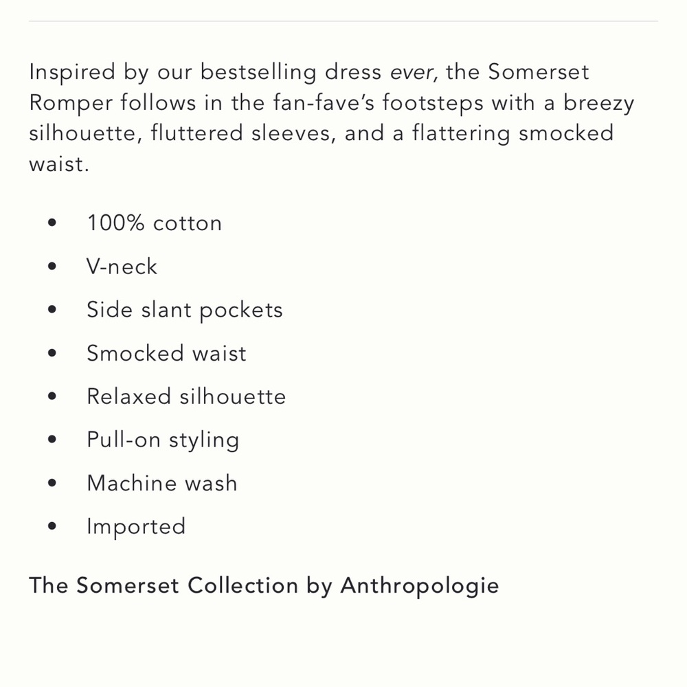 Anthropologie Somerset Poplin Romper in Orange - Picture 6 of 9